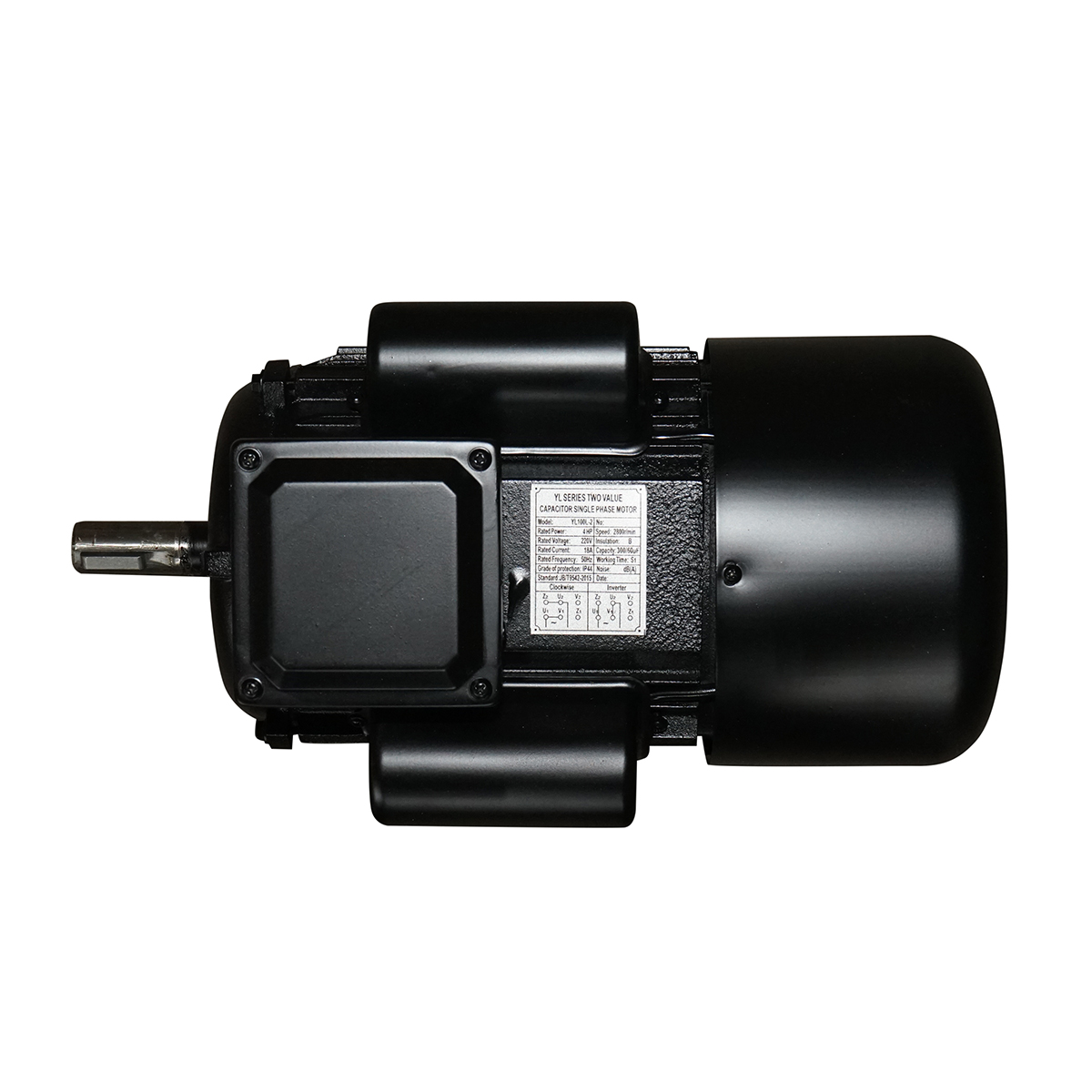 Motor electric monofazat 3KW, 220V, 2800rpm cu bobinaj si carcasa aluminiu IP44 Breckner Germany - imagine 4