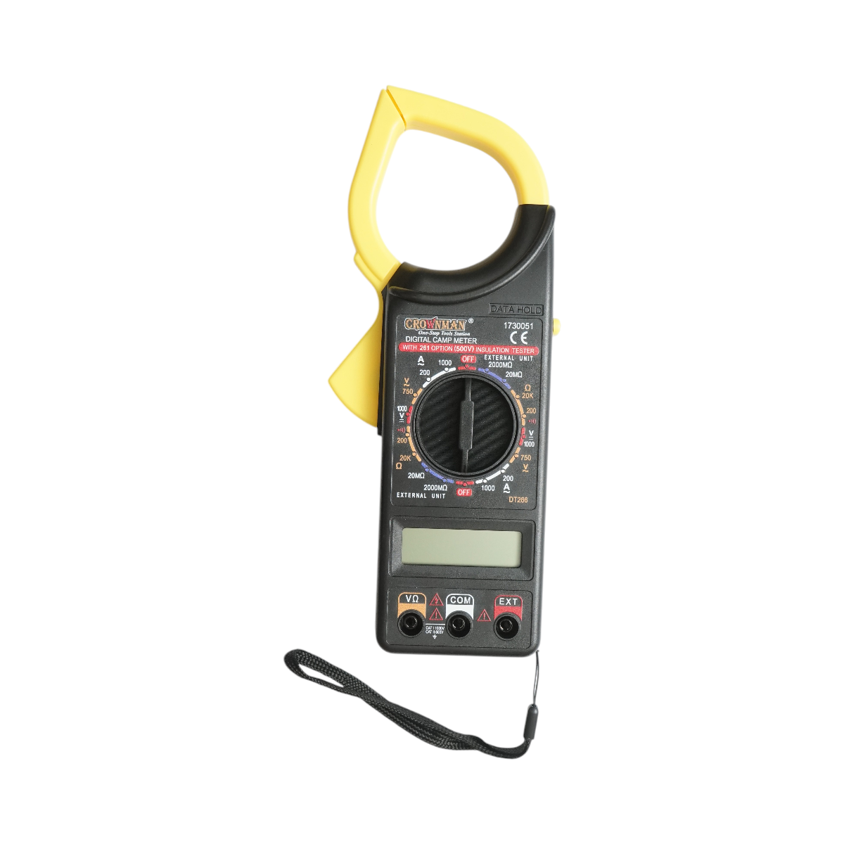 Clampmetru digital universal, 6 functii masurare 1000V DC, 750V AC, 1000A AC Crownman - imagine 3