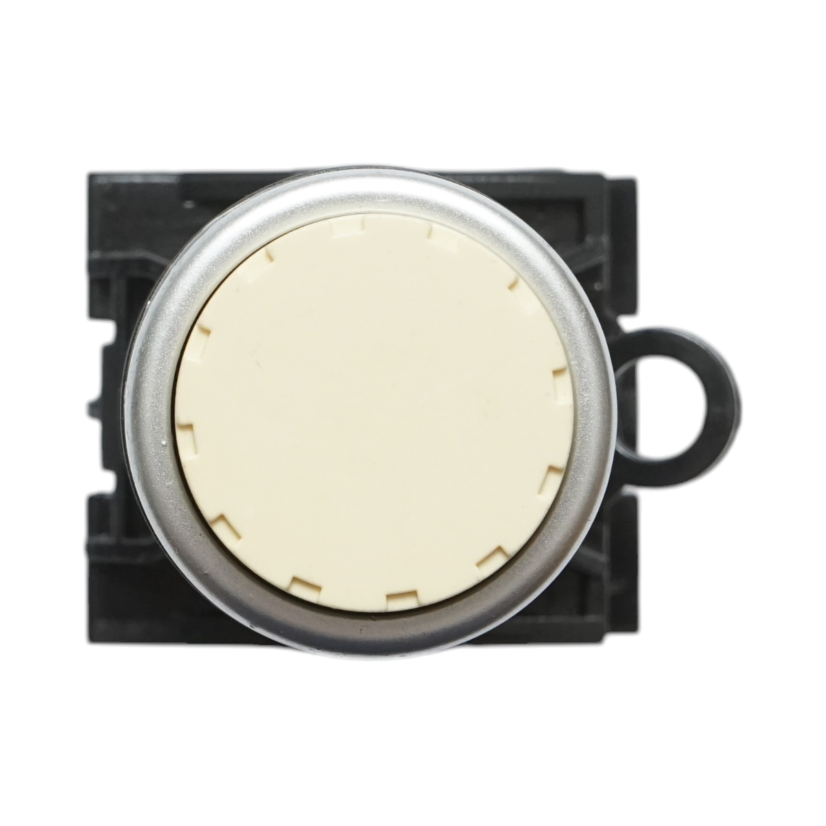 Buton comanda convex cu revenire alb 1NO+1NC, 10A/600V AC, 1A/250V DC LA42 Breckner Germany - imagine 3