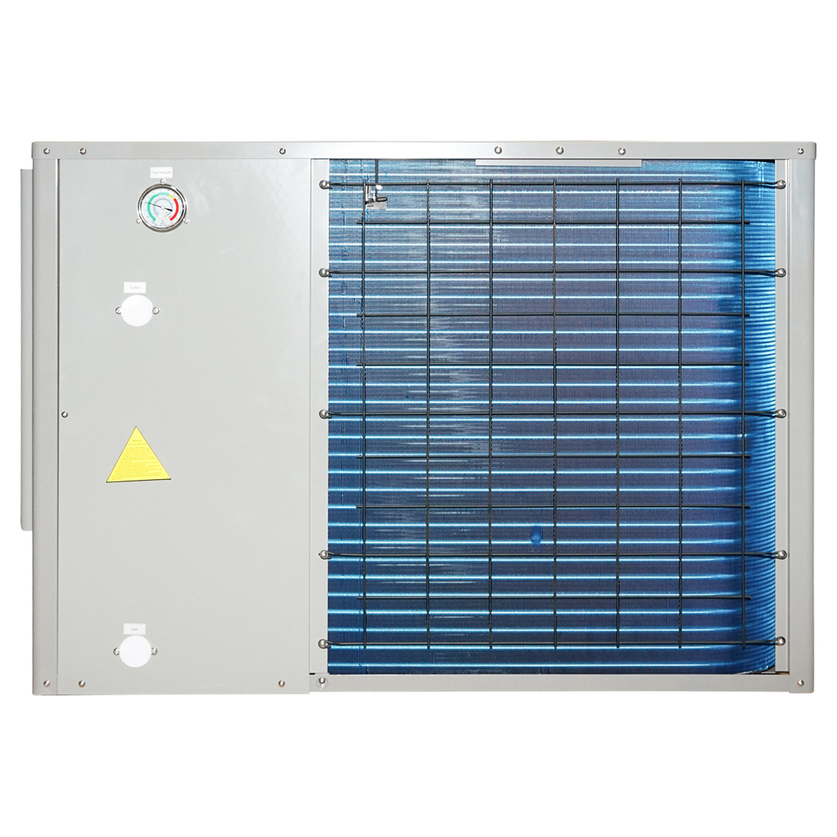 Pompa de caldura aer-apa monobloc, 9.5KW, 220V, invertor DC, compresor Panasonic IPX4 SPRSUN - imagine 2