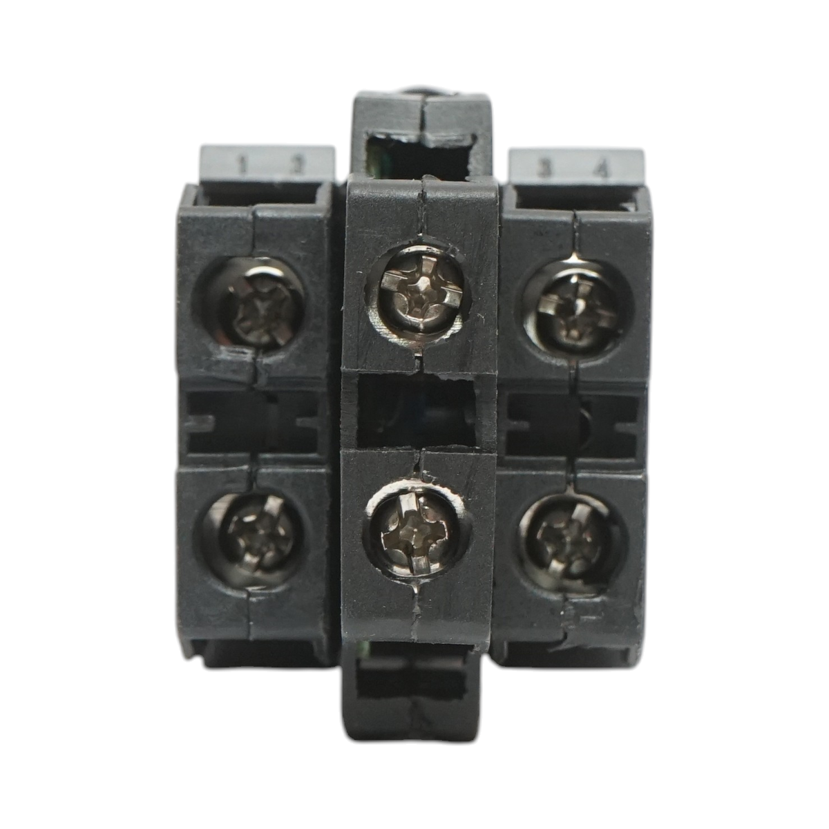 Buton selector iluminat 24V AC/DC LED verde cu 2 pozitii 1NO+1NC, 10A/600V AC, 1A/250V DC LA42 Breckner Germany - imagine 5