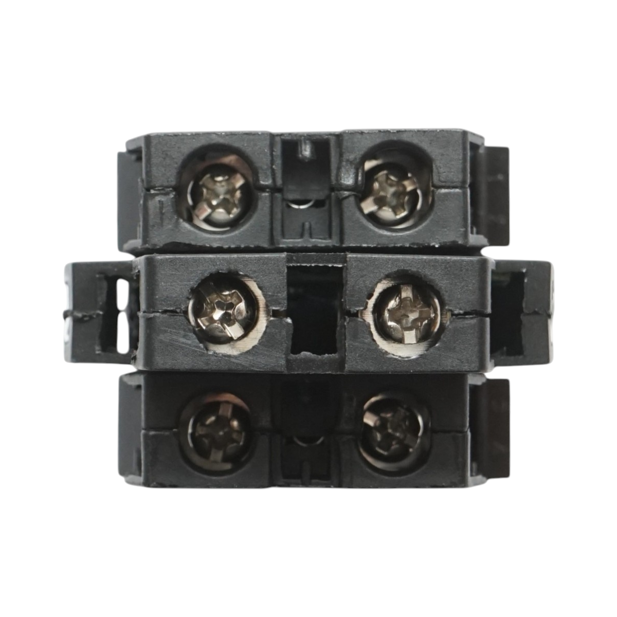Buton selector iluminat 24V AC/DC LED rosu cu 3 pozitii 2NO, 10A/600V AC, 1A/250V DC LA42 Breckner Germany - imagine 5