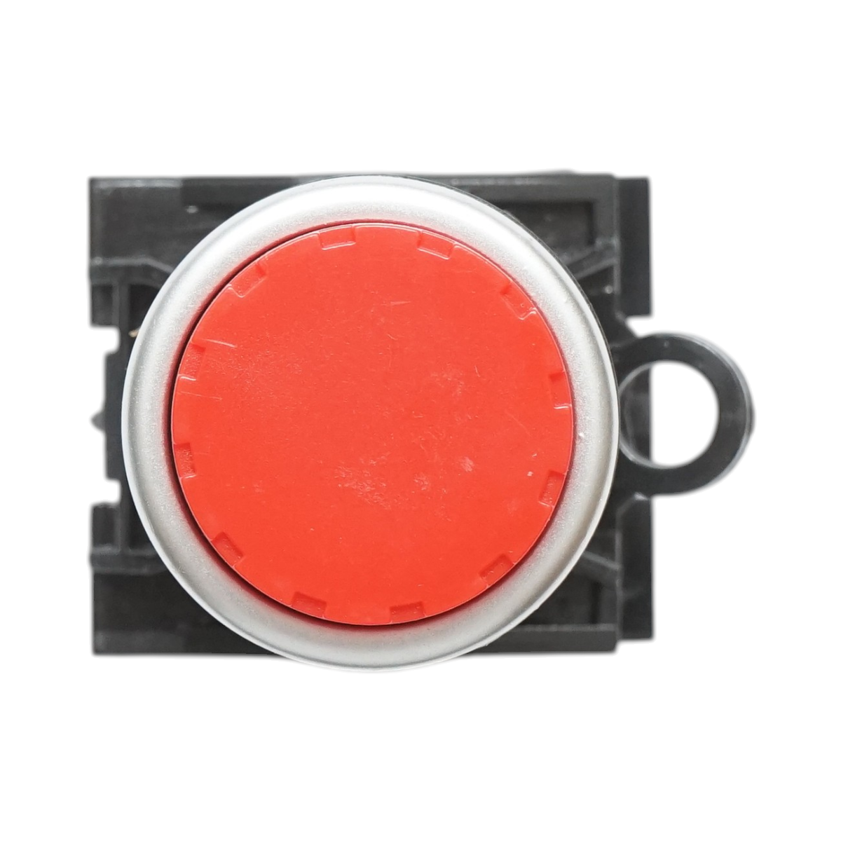 Buton comanda convex cu revenire rosu 1NO+1NC, 10A/600V AC, 1A/250V DC LA42 Breckner Germany - imagine 3