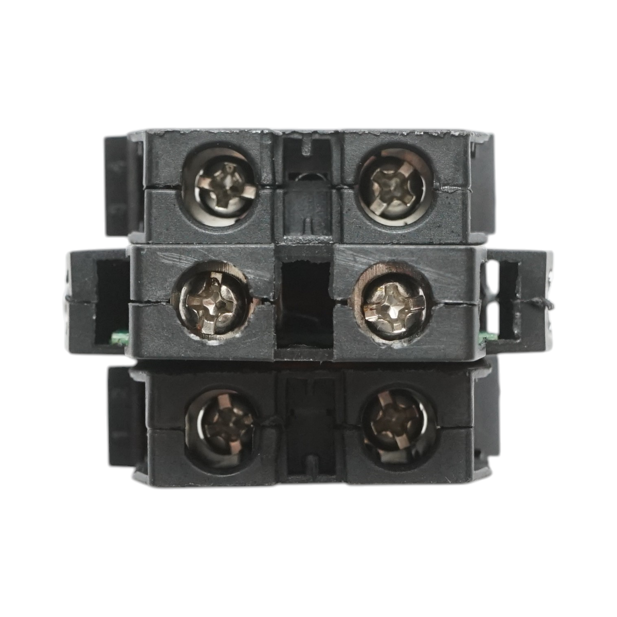 Buton comanda iluminat convex LED 220V AC galben cu revenire 1NO+1NC, 10A/600V AC, 1A/250V DC LA42 Breckner Germany - imagine 5