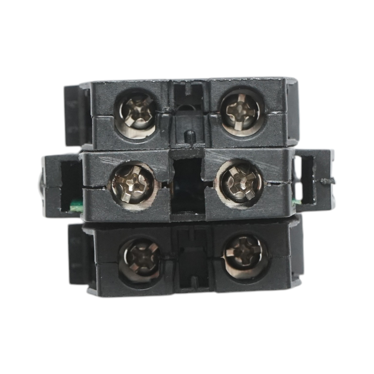 Buton comanda iluminat convex LED 24V AC/DC galben cu revenire 1NO+1NC, 10A/600V AC, 1A/250V DC LA42 Breckner Germany - imagine 5