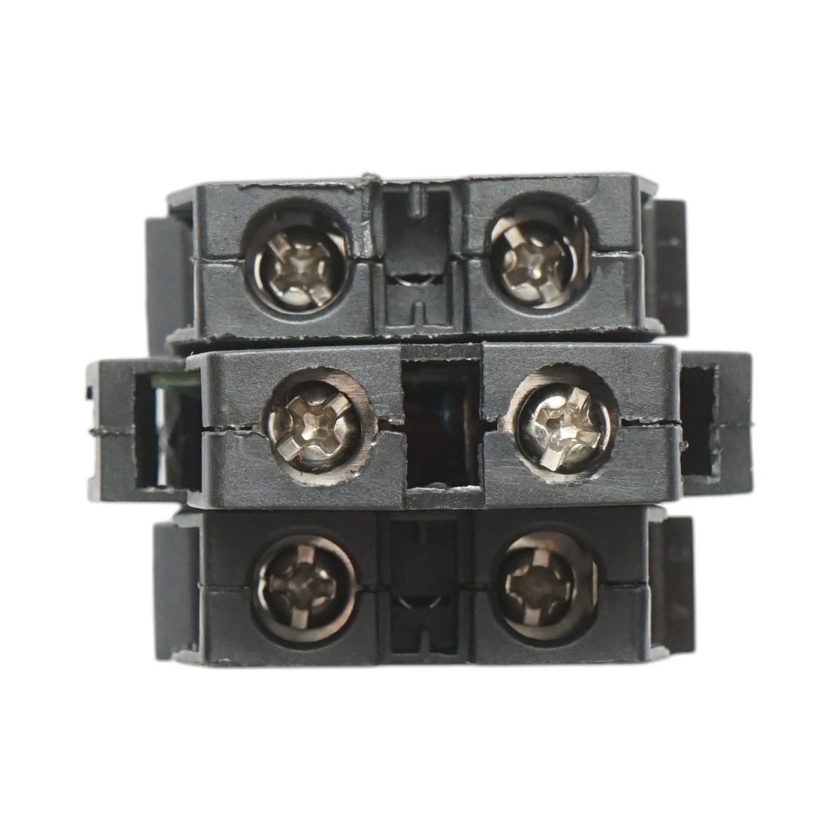 Buton selector iluminat 220V AC LED rosu cu 3 pozitii 2NO, 10A/600V AC, 1A/250V DC LA42 Breckner Germany - imagine 5