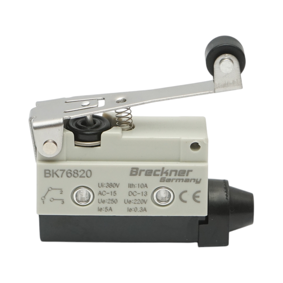 Intrerupator de limita cu parghie si rola 380V AC/250V DC Breckner Germany