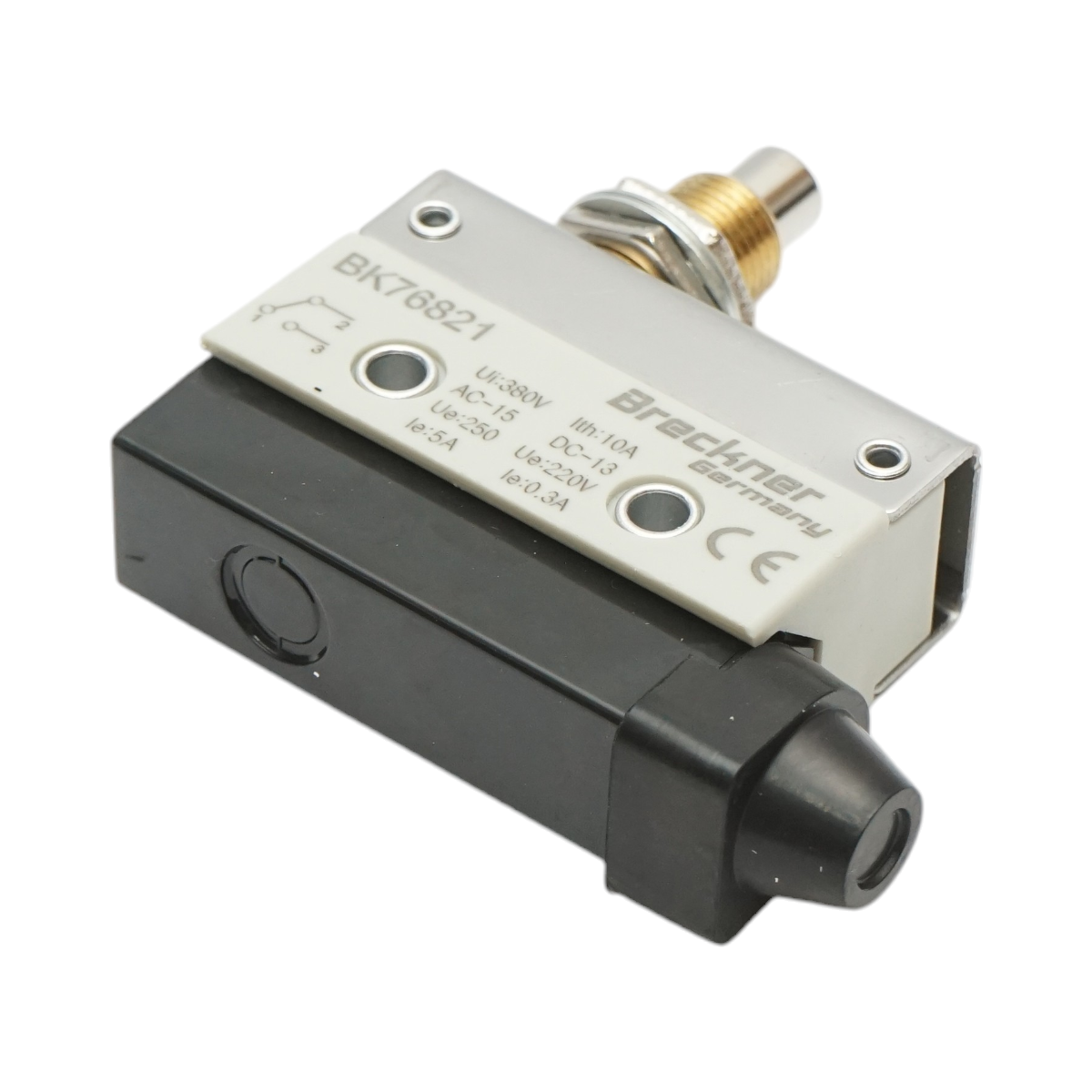 Intrerupator de limita cu cap metalic 380V AC/250V DC Breckner Germany - imagine 5