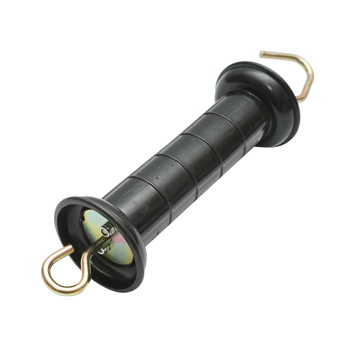 Set maner poarta cu fir elastic, conectori, izolator ancorare dubla gard electric Breckner Germany - imagine 2