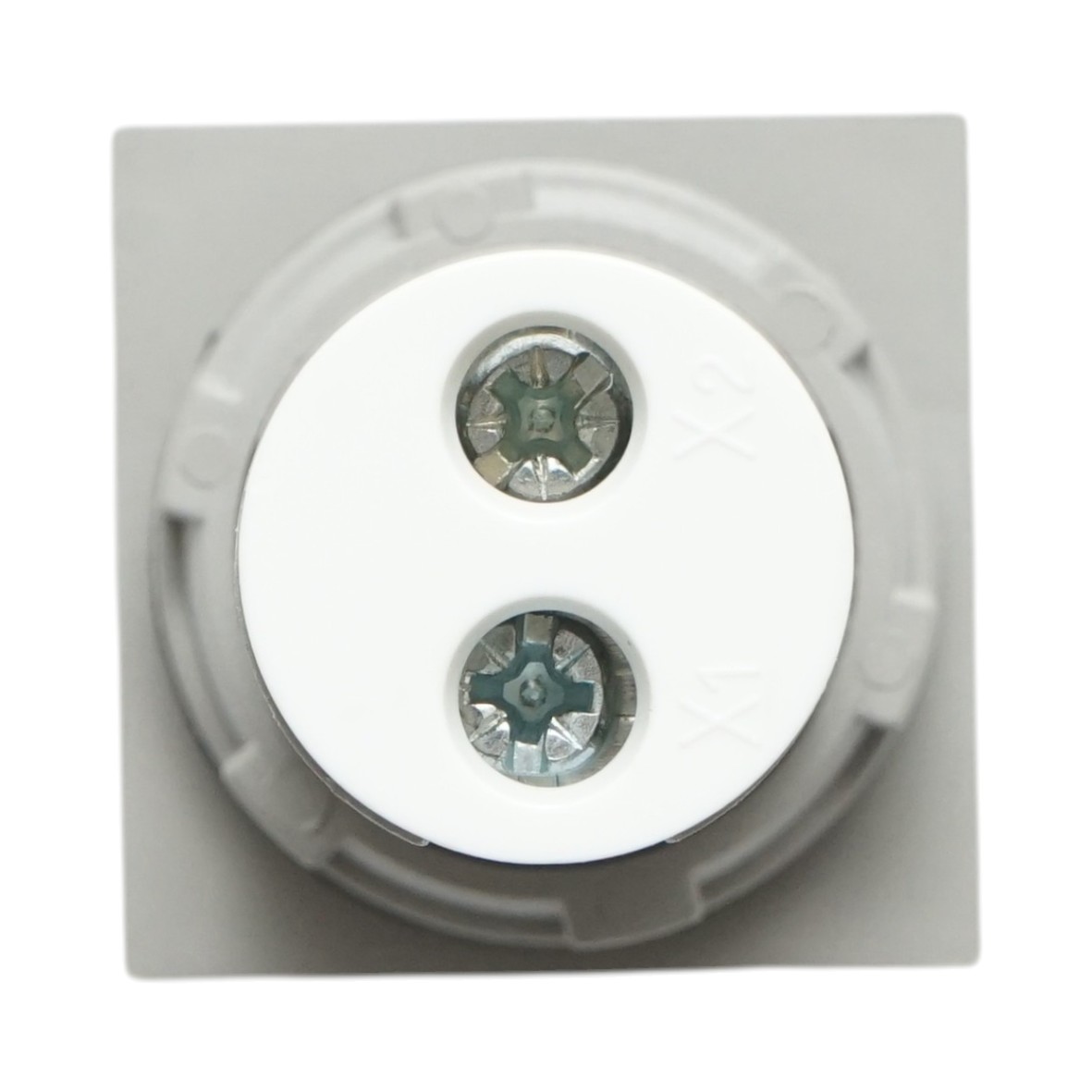 Indicator digital voltmetru LED alb 50-500V AC Ø 22mm Breckner Germany - imagine 4