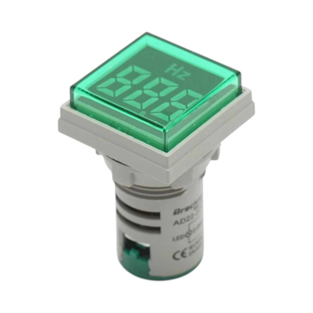 Indicator digital frecventa LED verde 0-99Hz Ø 22mm Breckner Germany