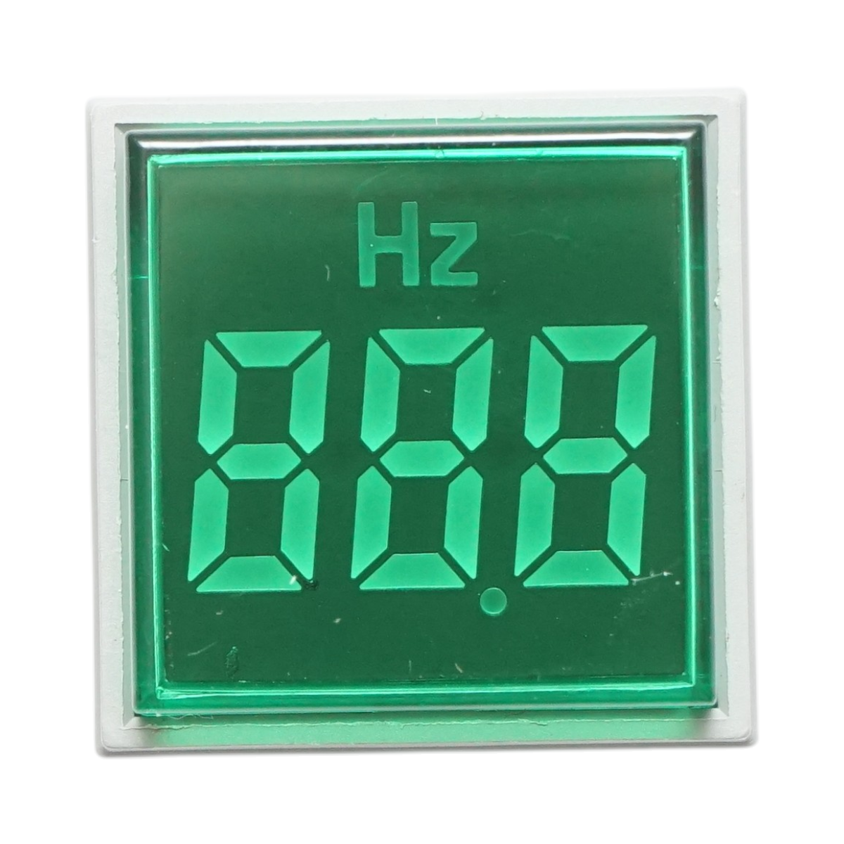 Indicator digital frecventa LED verde 0-99Hz Ø 22mm Breckner Germany - imagine 2