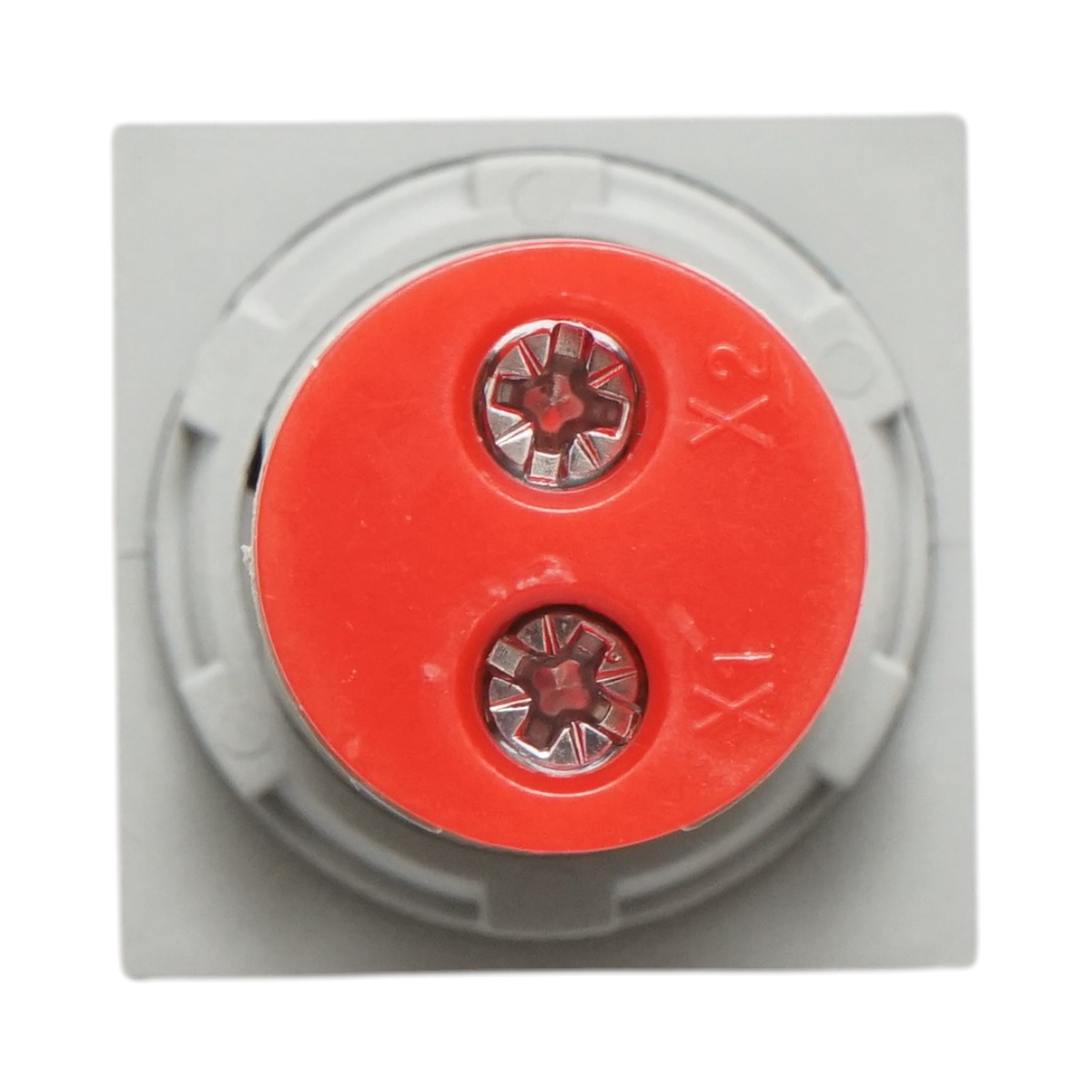 Indicator digital frecventa LED rosu 0-99Hz Ø 22mm Breckner Germany - imagine 4