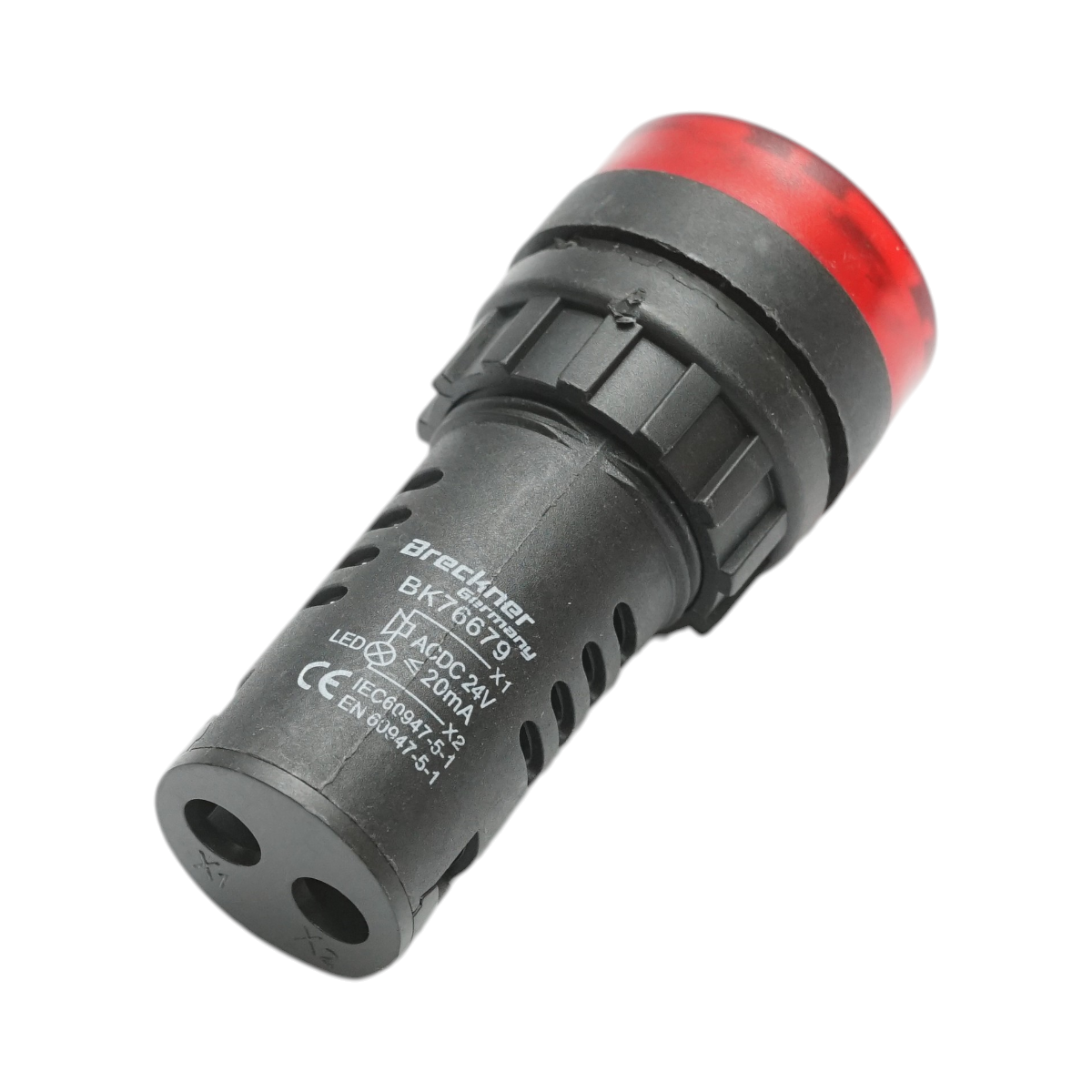 Indicator industrial semnalizare LED cu sonerie 24V AC/DC 22mm Breckner Germany - imagine 3