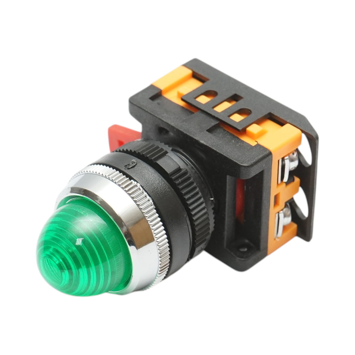 Lampa semnalizare LED verde 24V AC/DC 22mm Breckner Germany - imagine 2