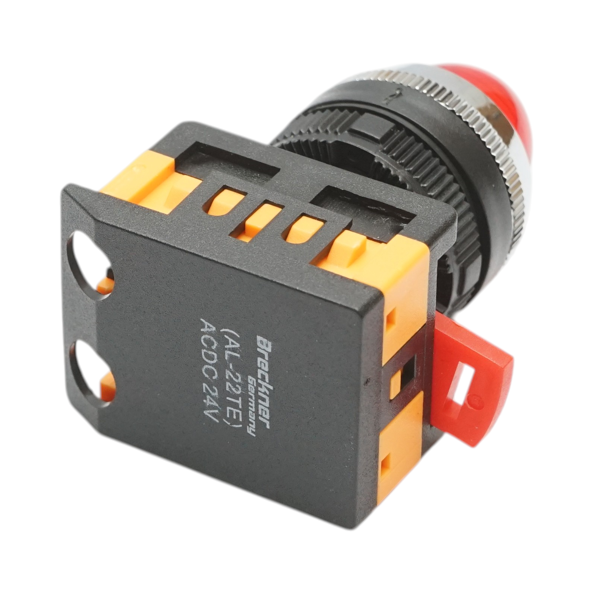 Lampa semnalizare LED rosie 24V AC/DC 22mm Breckner Germany - imagine 4