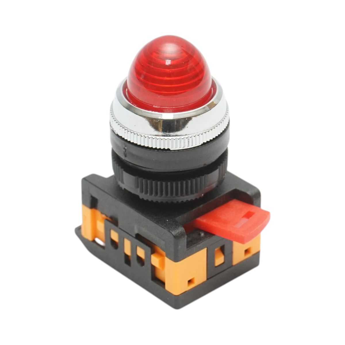 Lampa semnalizare LED rosie 220V AC 22mm Breckner Germany