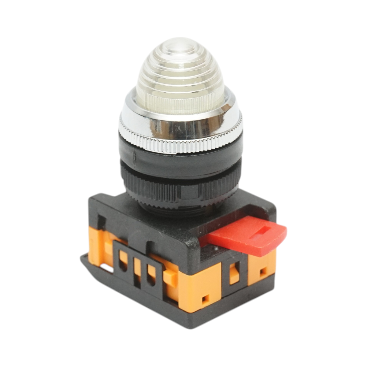 Lampa semnalizare LED alb 24V AC/DC 22mm Breckner Germany