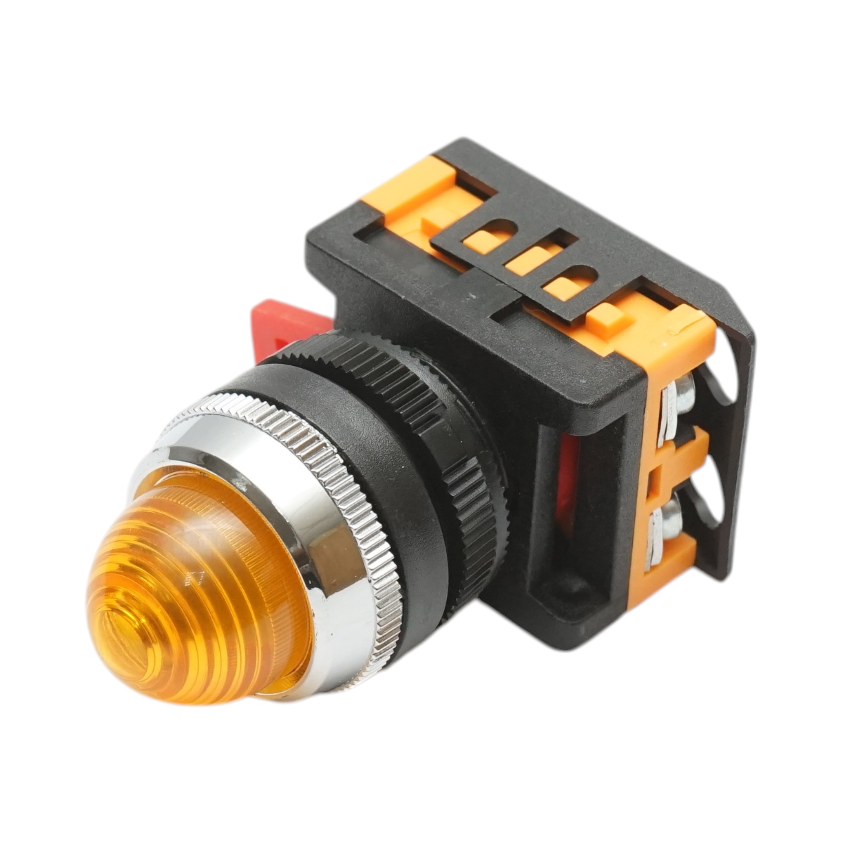 Lampa semnalizare LED galben 24V AC/DC 22mm Breckner Germany - imagine 2