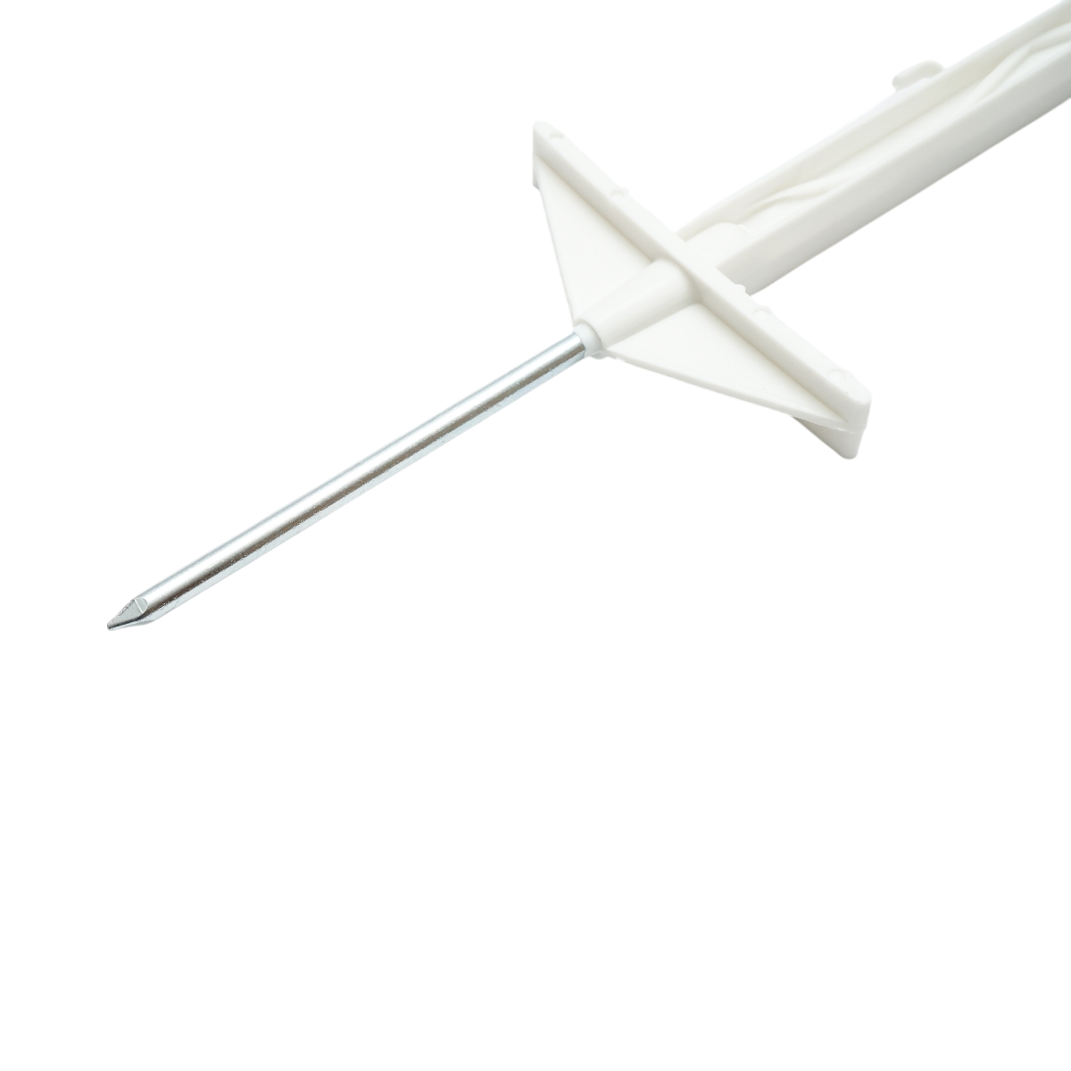 Stalp din plastic 1050mm alb pentru fir gard electric Breckner Germany - imagine 5