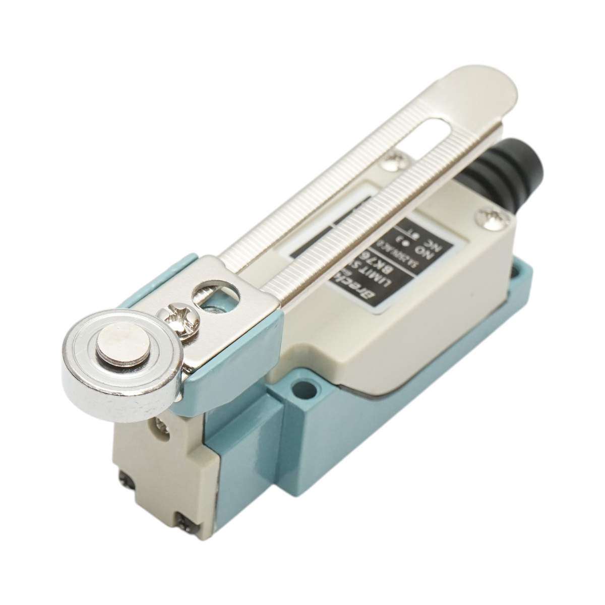 Intrerupator de limita cu brat reglabil si rola NO+NC 250V AC 5A/115V DC 0.4A Breckner Germany - imagine 4