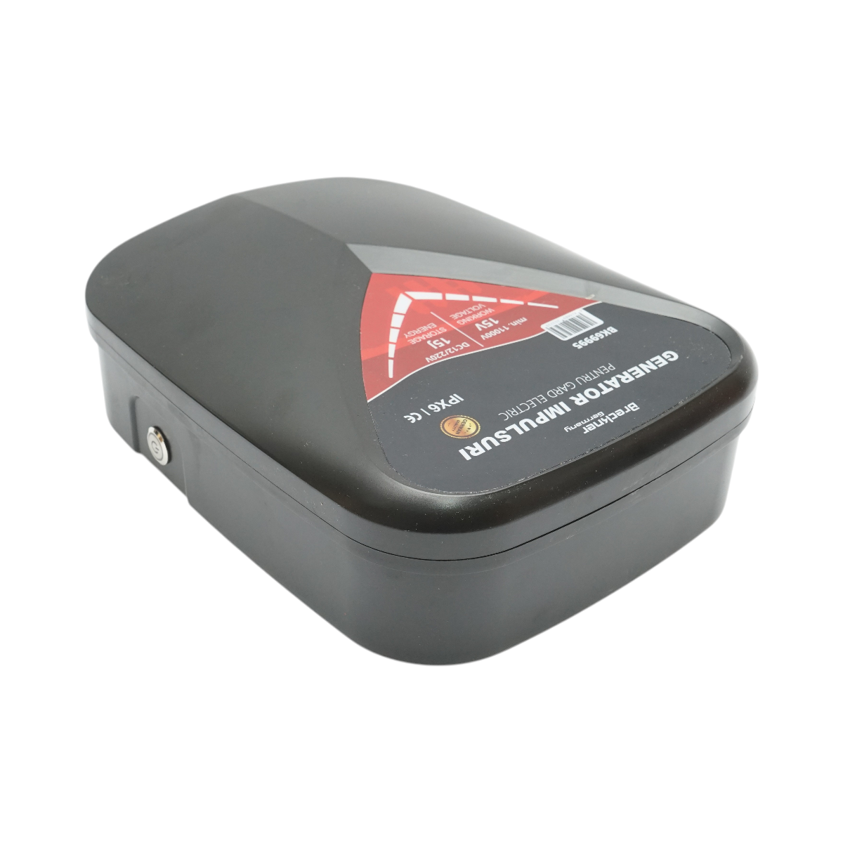 Aparat generator de impulsuri 15 Joule, 12V/220V, 100 km pentru gard electric IPX6 Breckner Germany - imagine 6