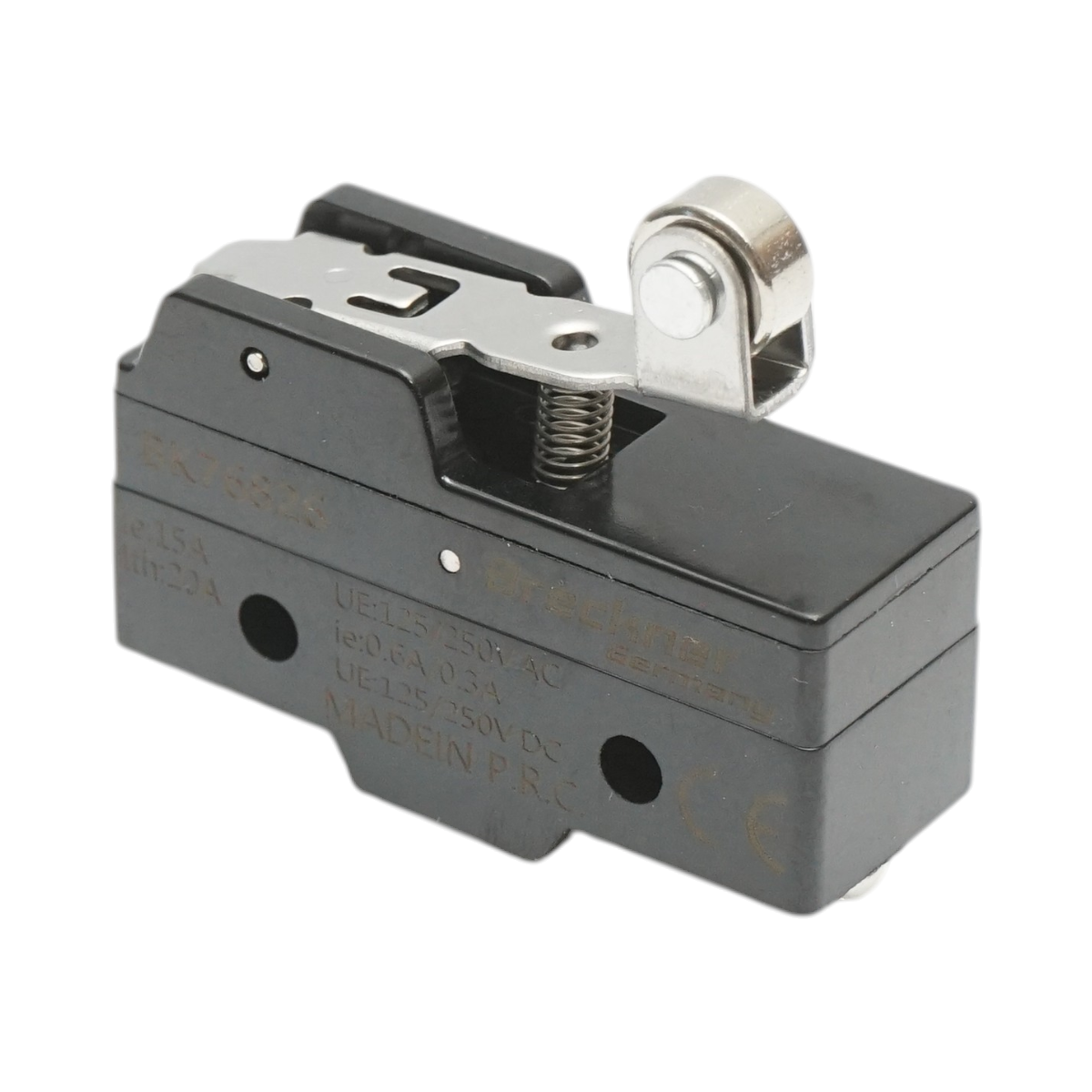 Limitator cursa cu parghie si rola 125-250V AC/DC 15A Breckner Germany - imagine 3