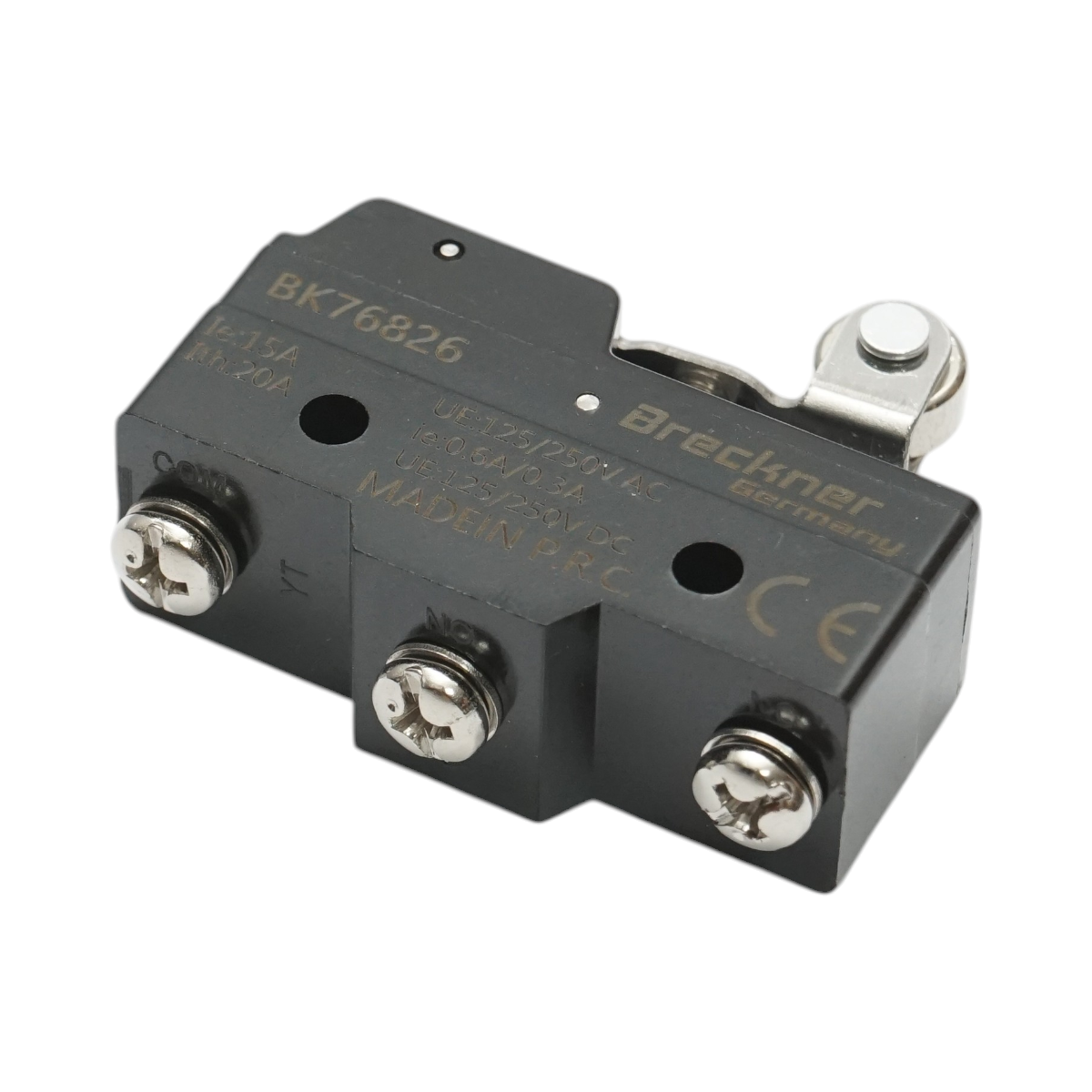 Limitator cursa cu parghie si rola 125-250V AC/DC 15A Breckner Germany - imagine 4