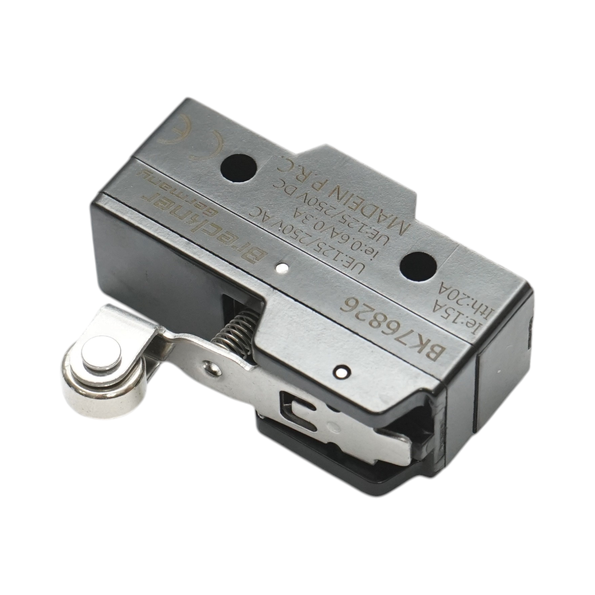 Limitator cursa cu parghie si rola 125-250V AC/DC 15A Breckner Germany - imagine 5