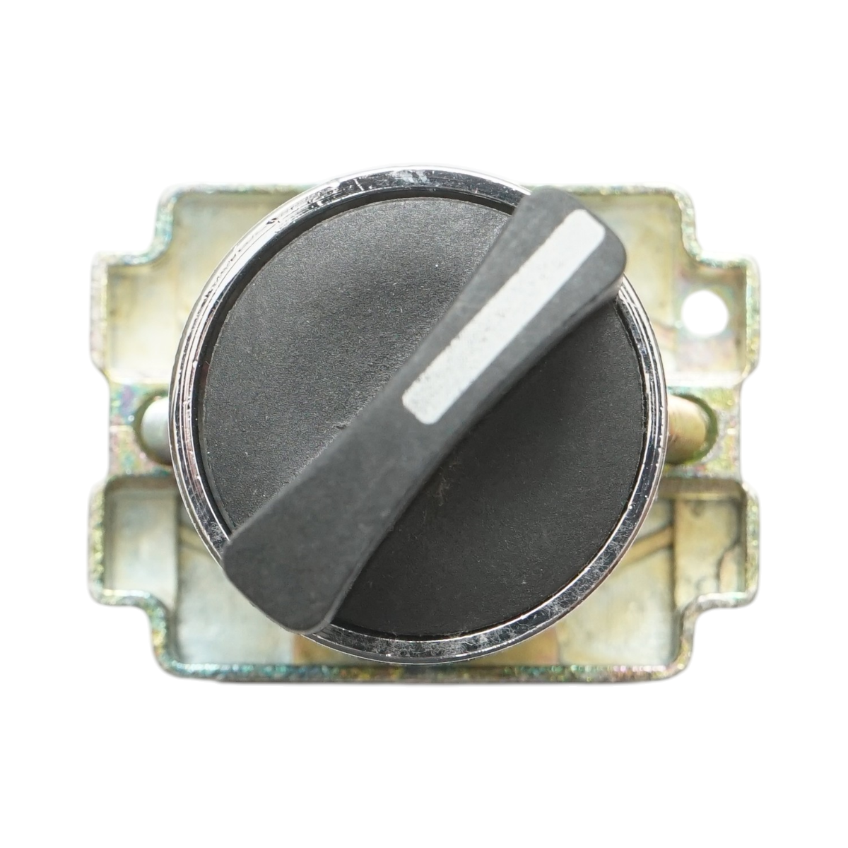 Selector 2 pozitii negru cu revenire 1NO+1NC, 400V/10A, LAY5 Breckner Germany - imagine 4