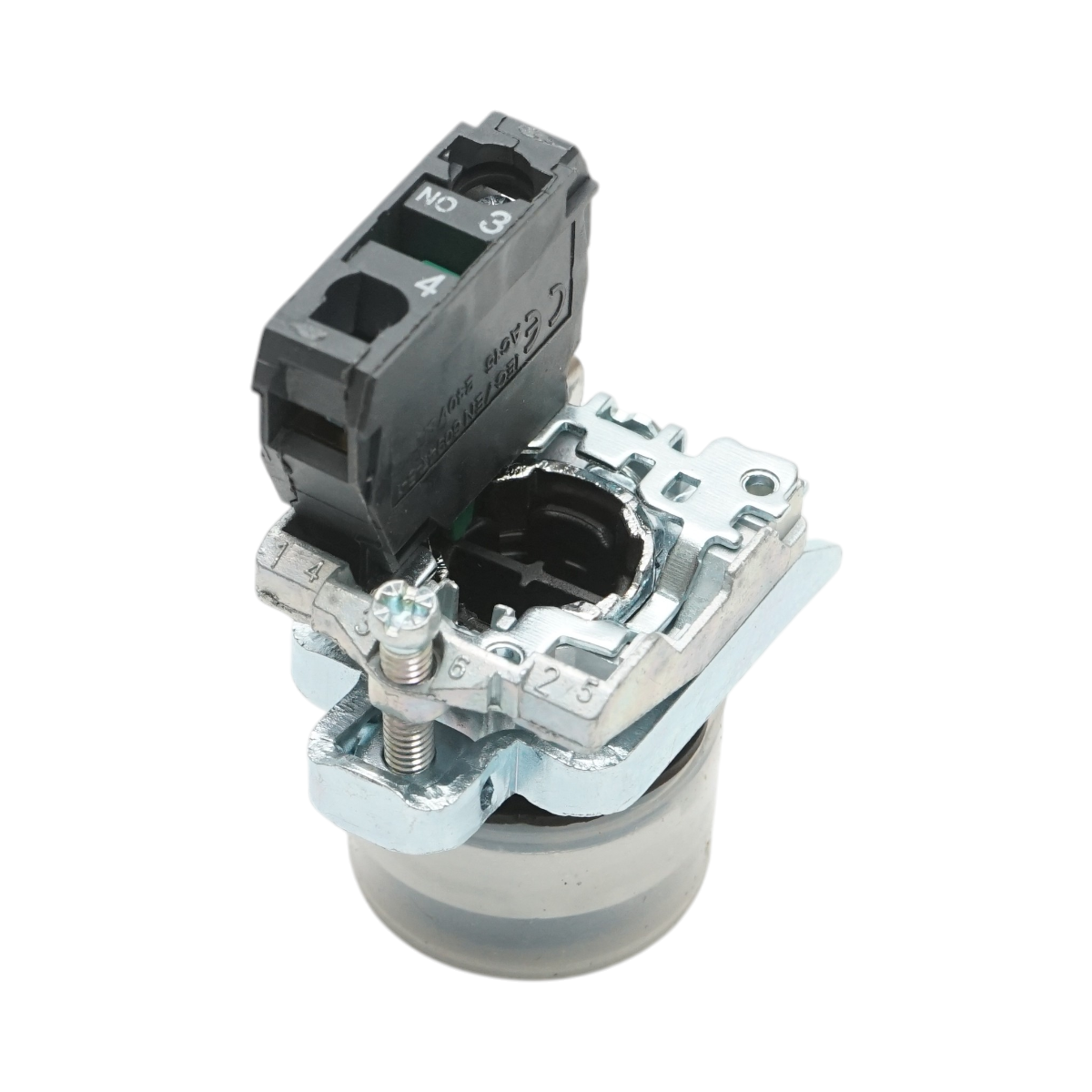 Buton comanda negru cu capac protectie 22mm, 1NO,  TB4-BP21, IP65 Breckner Germany - imagine 4