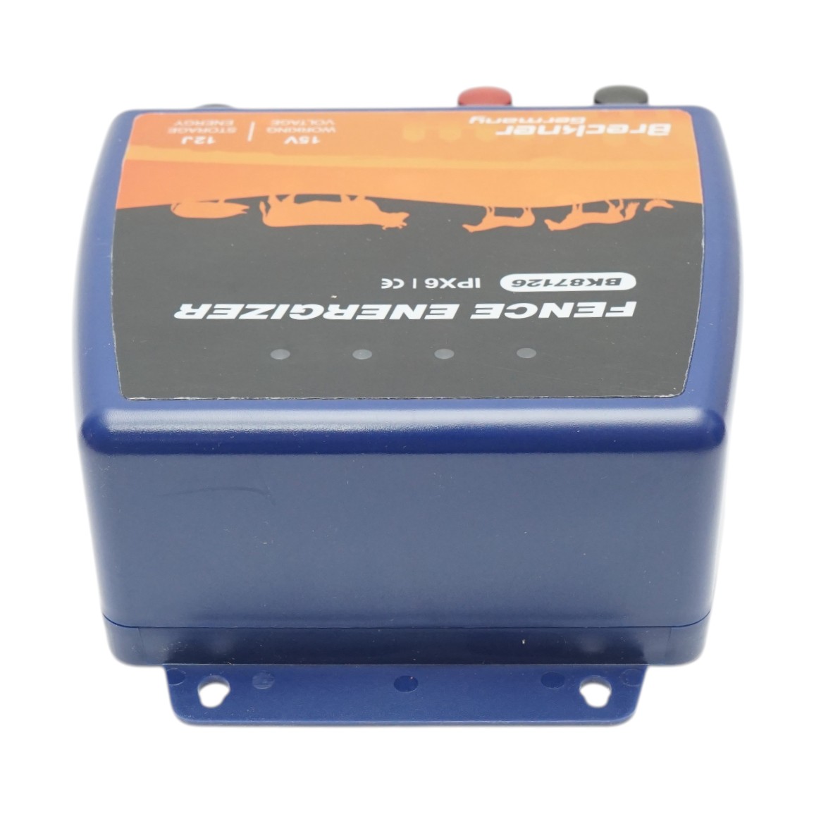 Aparat generator de impulsuri 12 Joule, 12V/220V, 80 km pentru gard electric IPX6 Breckner Germany - imagine 5