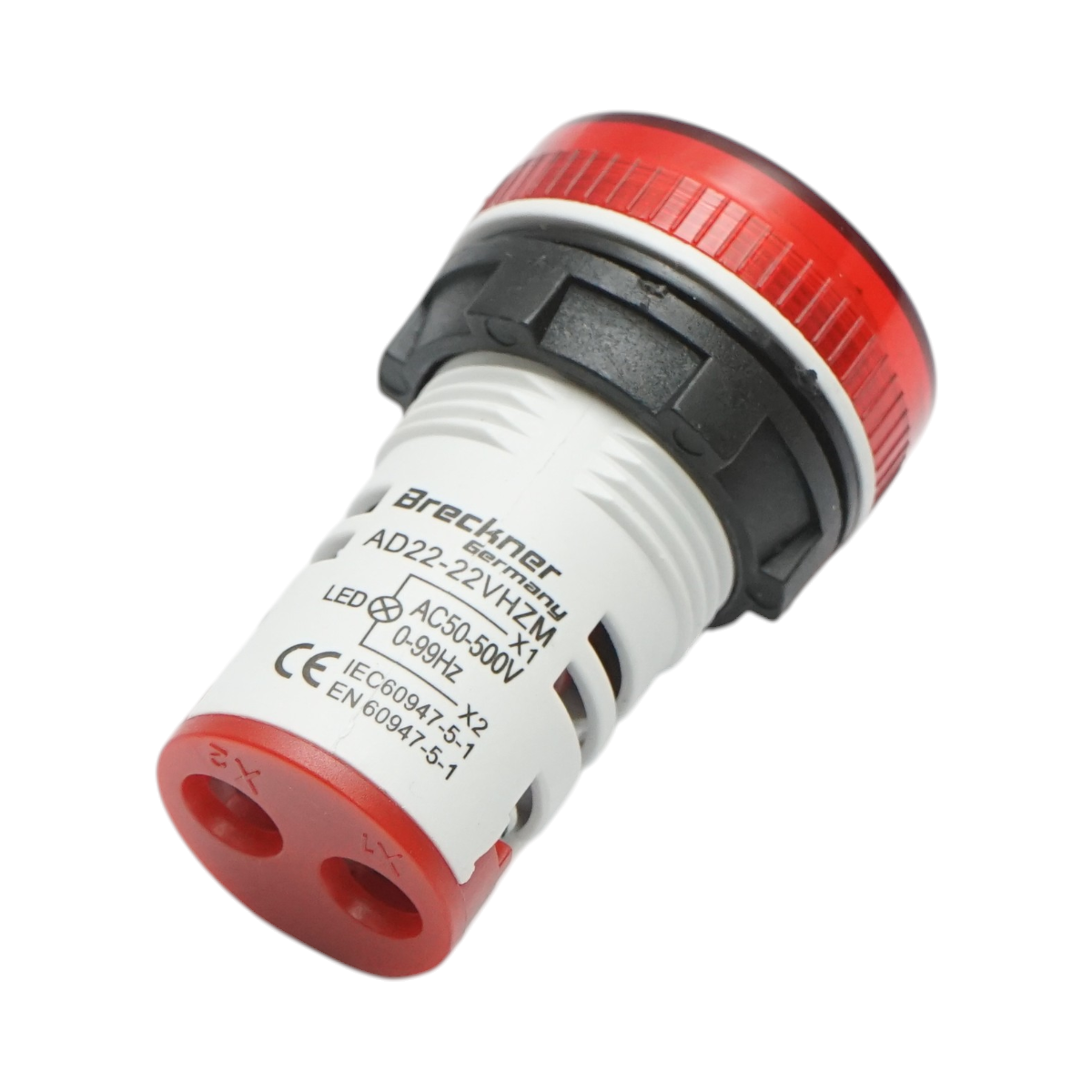 Indicator voltmetru si frecventa LED rosu 0-99Hz/50-500V AC Breckner Germany - imagine 3