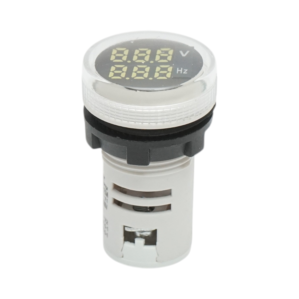 Indicator voltmetru si frecventa LED alb 0-99Hz/50-500V AC Breckner Germany