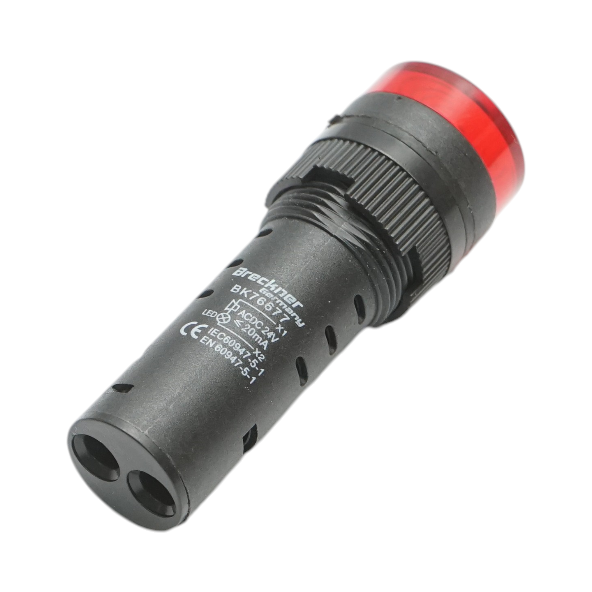 Indicator industrial semnalizare LED cu sonerie 24V AC/DC 16mm Breckner Germany - imagine 3