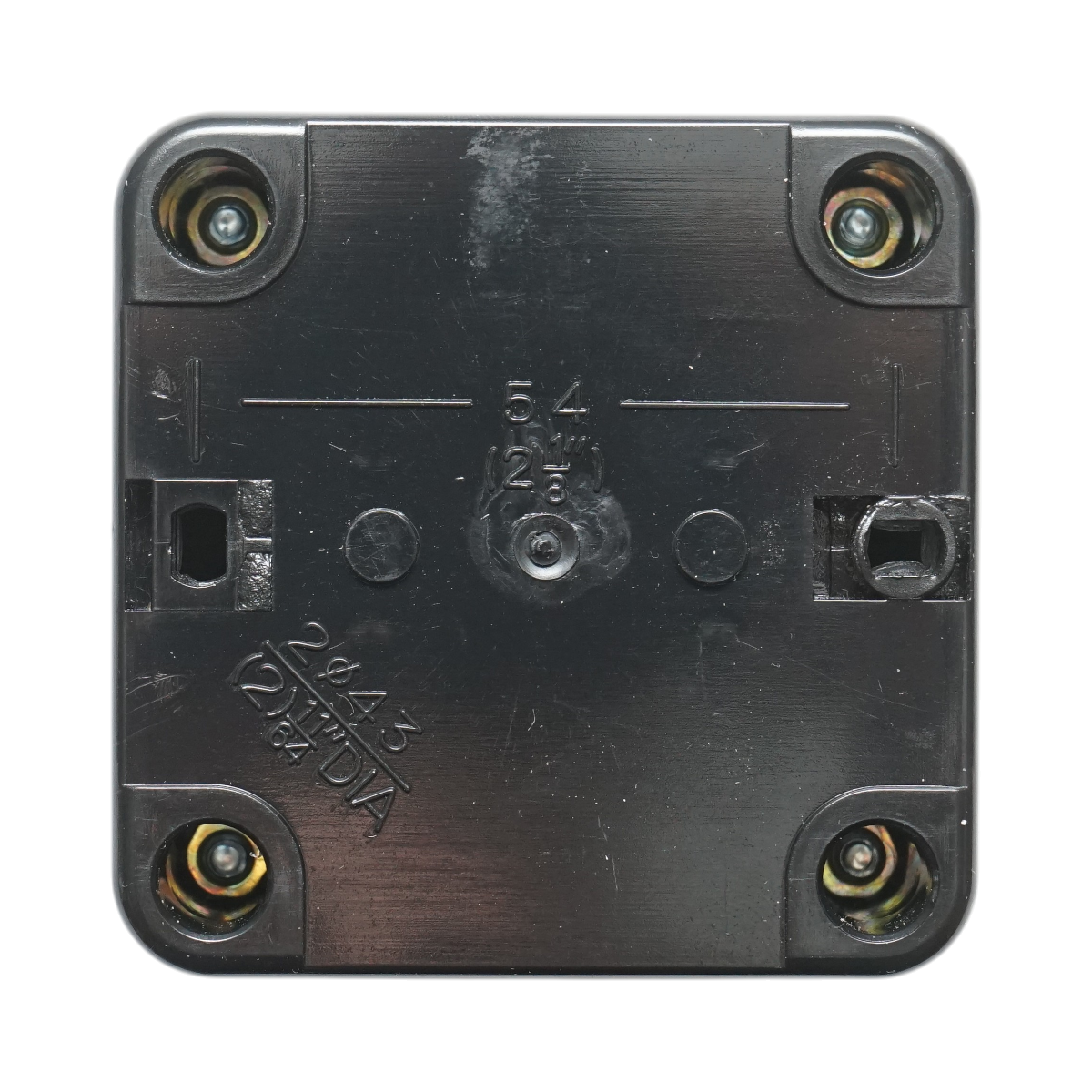 Carcasa buton comanda START verde revenire 1NO Breckner Germany - imagine 4