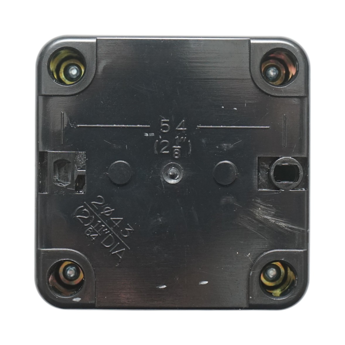 Carcasa buton comanda STOP rosu cu revenire 1NC Breckner Germany - imagine 4