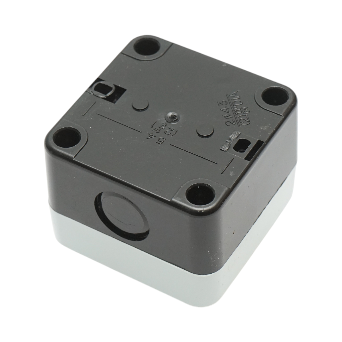 Carcasa buton comanda STOP rosu cu revenire 1NC Breckner Germany - imagine 3