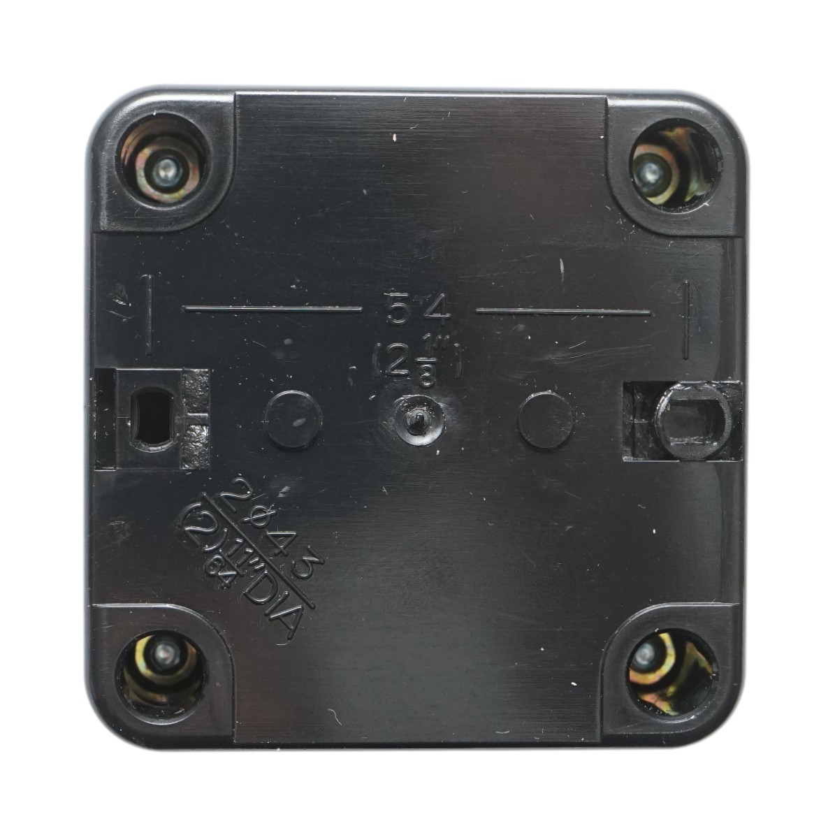 Carcasa buton comanda STOP rosu tip ciuperca cu revenire 1NC 40mm Breckner Germany - imagine 4