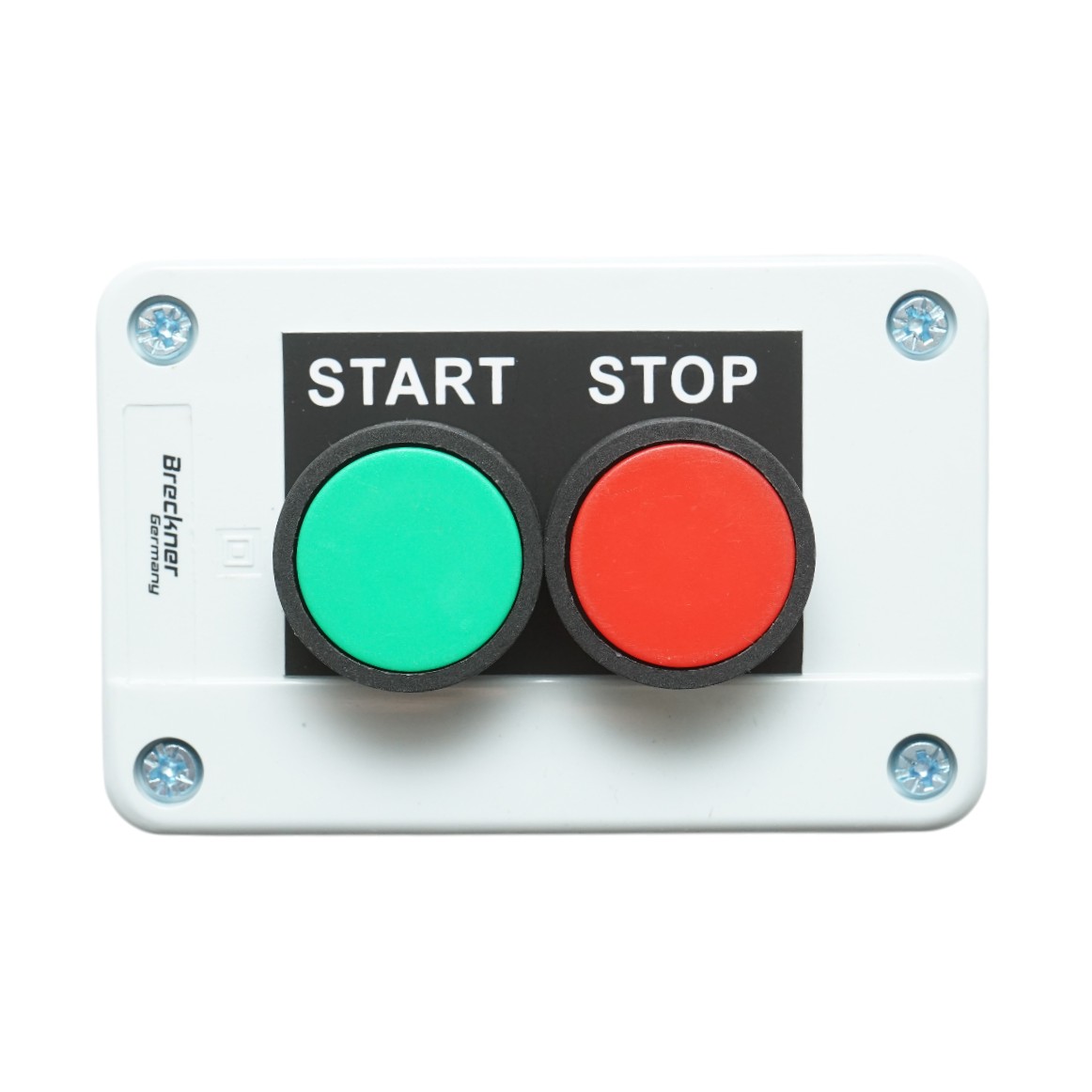 Carcasa butoane comanda START/STOP cu revenire 1NO+1NC Breckner Germany
