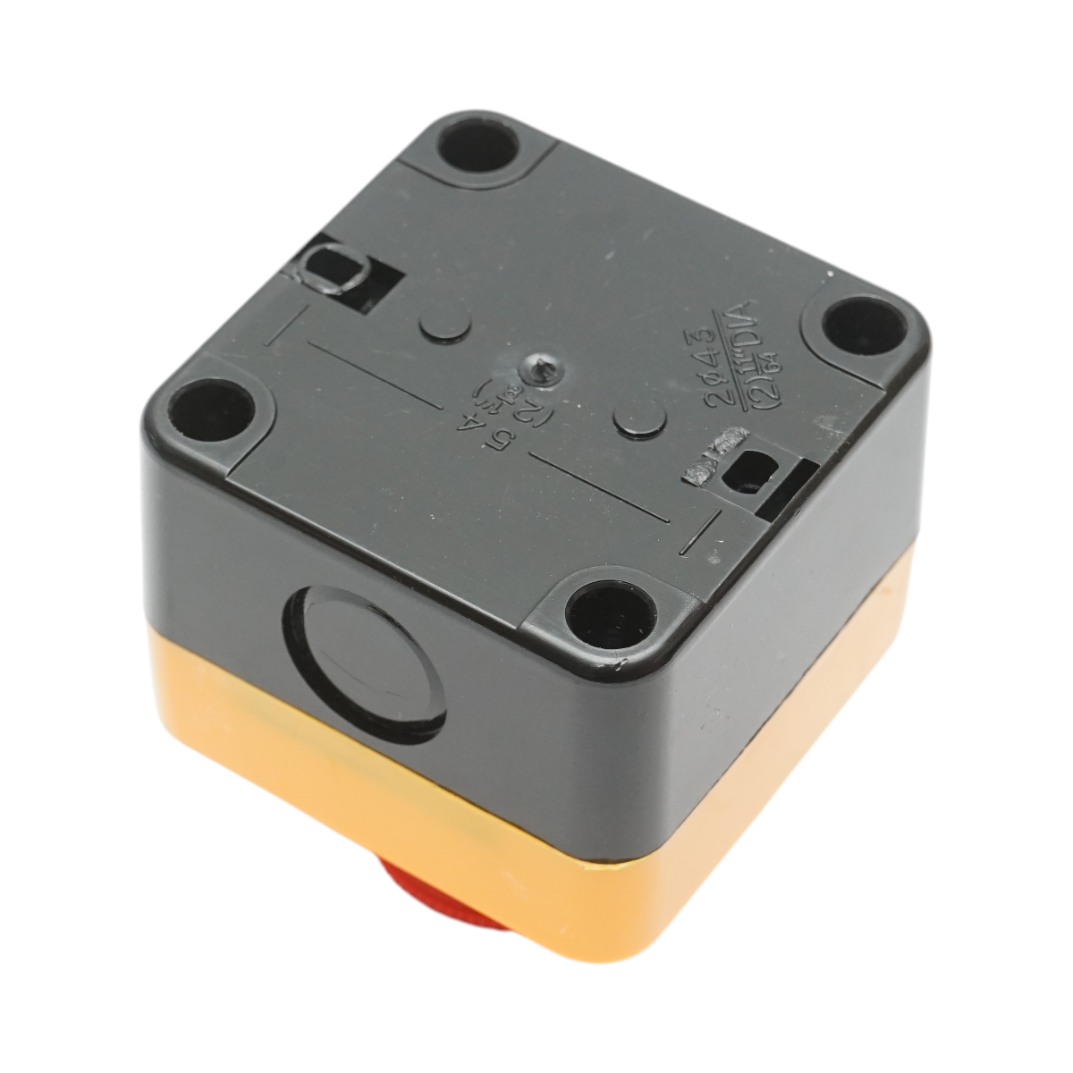 Carcasa buton comanda oprire de urgenta prin rasucire tip ciuperca cu revenire 1NO 40mm Breckner Germany - imagine 3