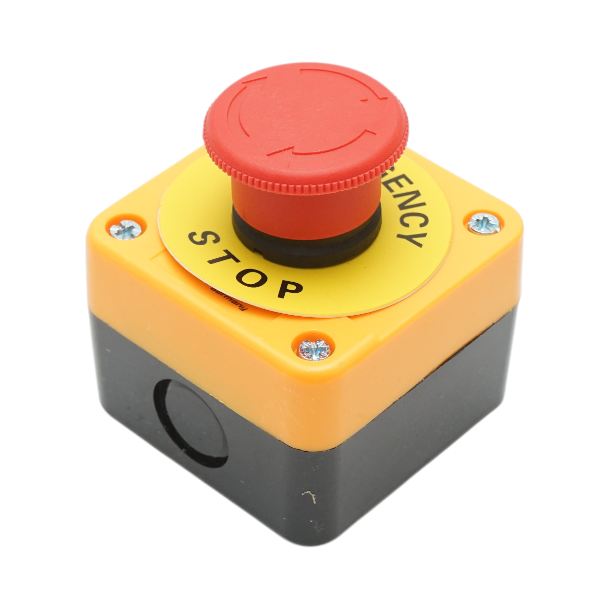 Carcasa buton comanda oprire de urgenta prin rasucire tip ciuperca cu revenire 1NO 40mm Breckner Germany