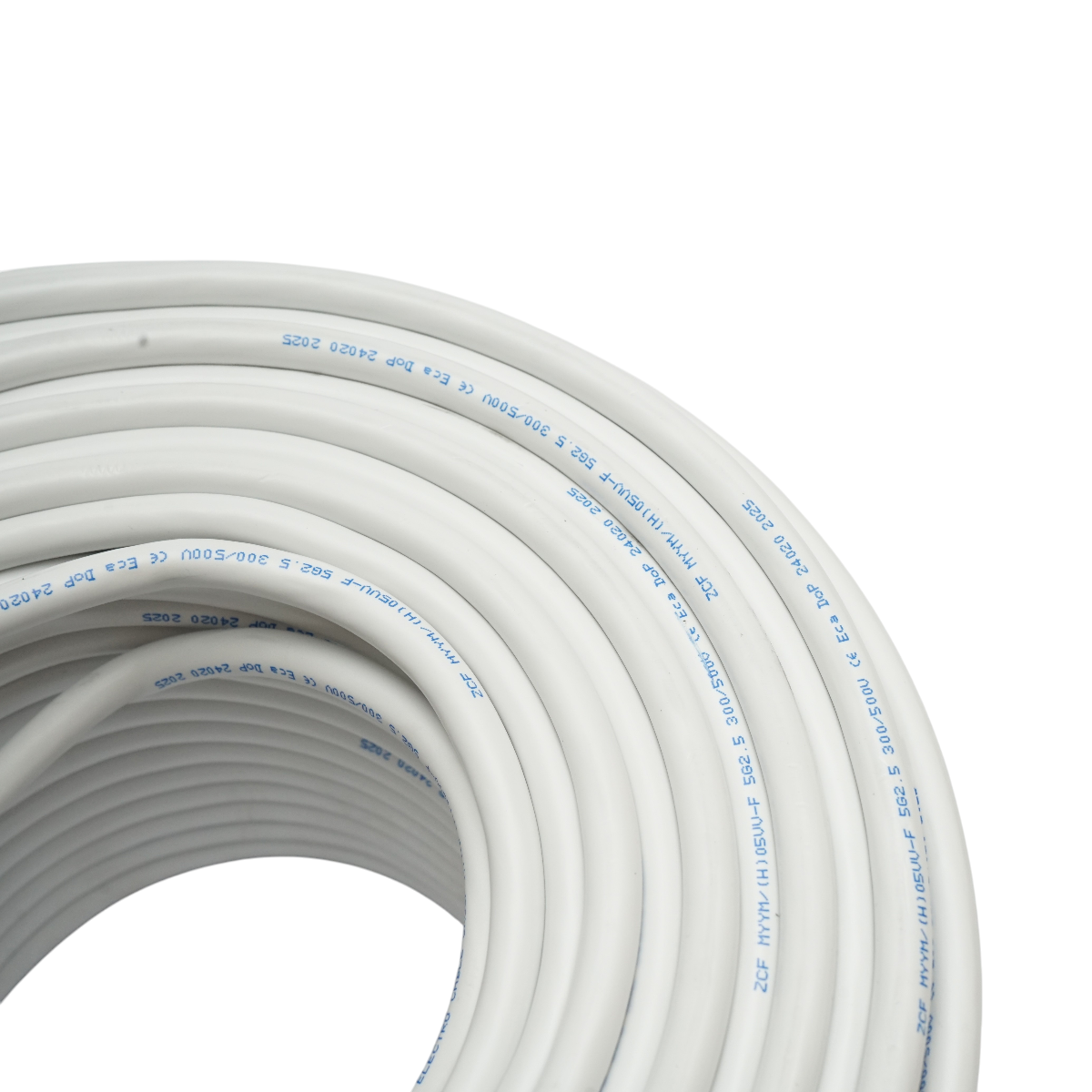 Cablu electric MYYM 5Gx2.5mm cupru H05VV-F, 300-500V rola 100m - imagine 3