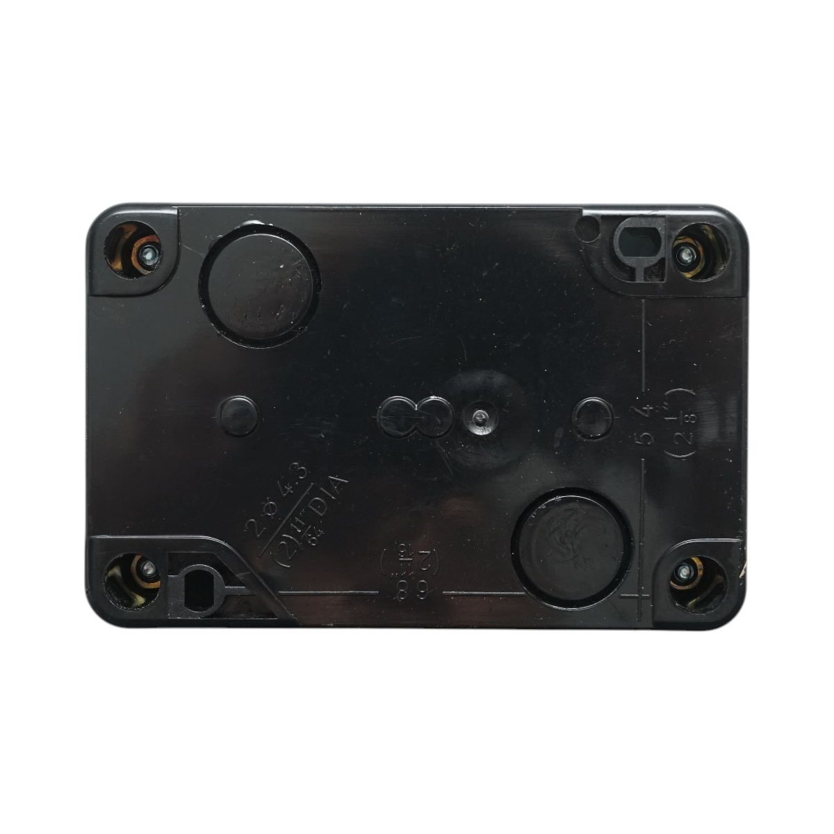 Carcasa comanda 2 butoane cu revenire 1NO+1NO Breckner Germany - imagine 2