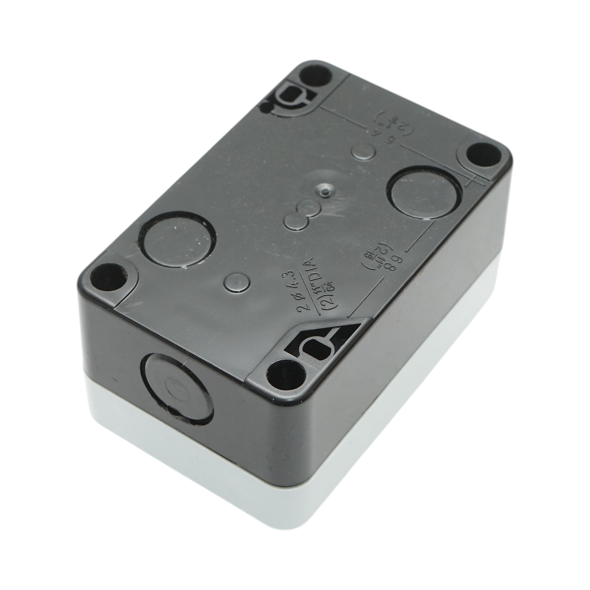 Carcasa comanda 2 butoane cu revenire 1NO+1NO Breckner Germany - imagine 4