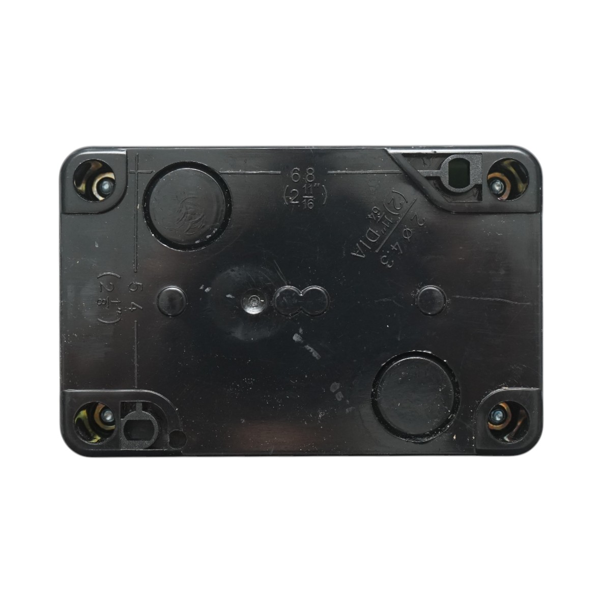 Carcasa comanda 2 butoane cu revenire 1NO+1NO Breckner Germany - imagine 2