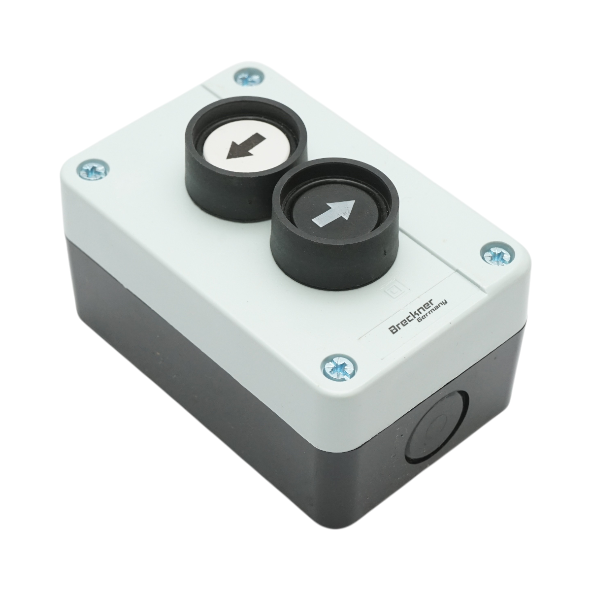 Carcasa comanda 2 butoane cu revenire 1NO+1NO Breckner Germany - imagine 3