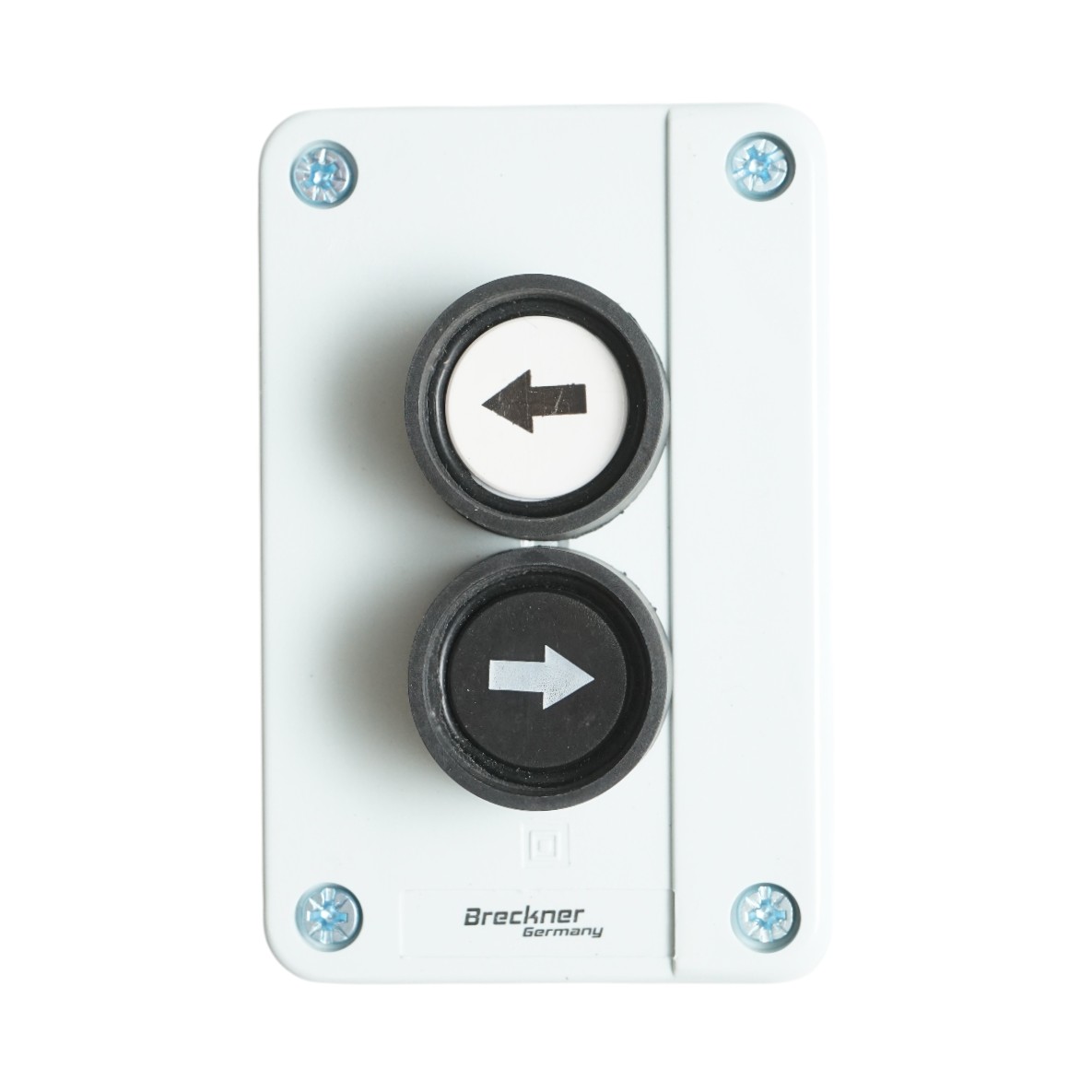 Carcasa comanda 2 butoane cu revenire 1NO+1NO Breckner Germany