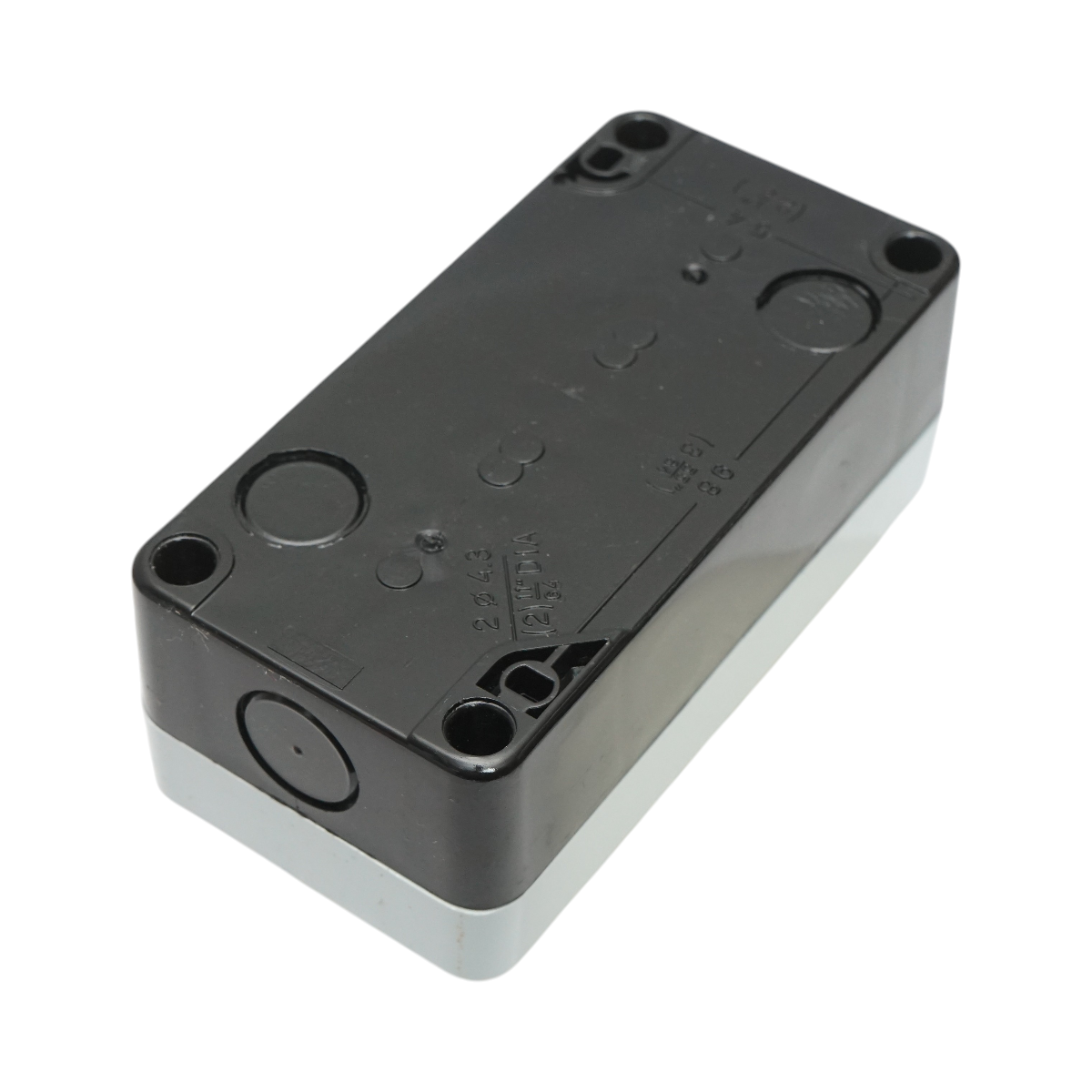 Carcasa selector 2 pozitii 1NO si butoane comanda cu revenire 1NO+1NO Breckner Germany - imagine 4