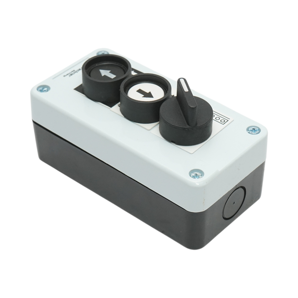 Carcasa selector 2 pozitii 1NO si butoane comanda cu revenire 1NO+1NO Breckner Germany - imagine 3